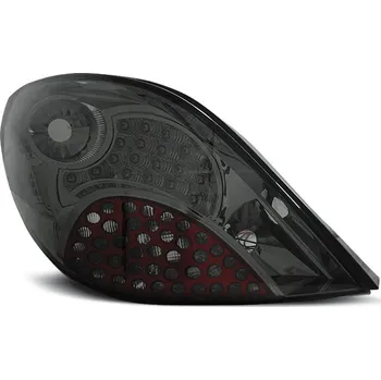 Zadní světlomet TUNING-TEC Zadní světla Peugeot 207 06-09 htb. - kouřové LED
