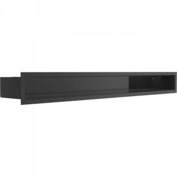 Krbová obestavba Krbová mřížka Luft 90x800 mm černá