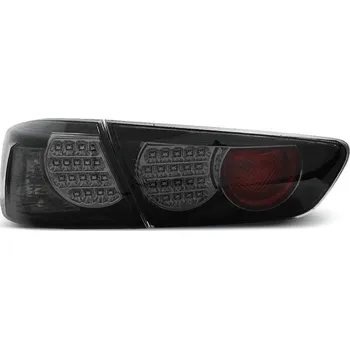 Zadní světlomet TUNING-TEC Zadní světla Mitsubishi Lancer 8 sedan 08-11 - černé/kouřové LED
