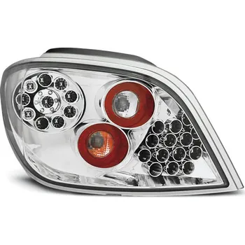 Zadní světlomet TUNING-TEC Zadní světla Peugeot 307 01-07 - krystal/chrom LED