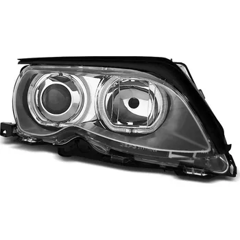 Přední světlomet TUNING-TEC Přední světla BMW E46 01-05 Angel Eyes - chrom 1