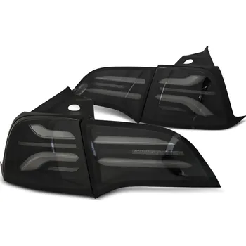 Zadní světlomet TUNING-TEC Zadní světla Tesla Model 3 17- / Model Y černá/kouřová LED BAR