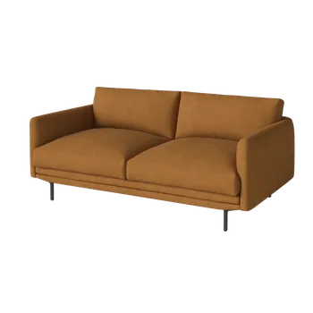 Jídelní židle Lomi, Čalounění Nantes dust blue, Podnož Černá