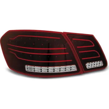 Zadní světlomet TUNING-TEC Zadní světla Mercedes Benz W212 E-Klasse 09-13 sedan - červené/krystal LED BAR