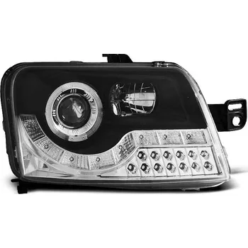 Přední světlomet TUNING-TEC Přední světla Fiat Panda 03-12 - černé 1