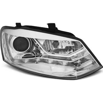 Přední světlomet TUNING-TEC Přední světla VW Polo 6R 09-03.14 chrom DAYLIGHT