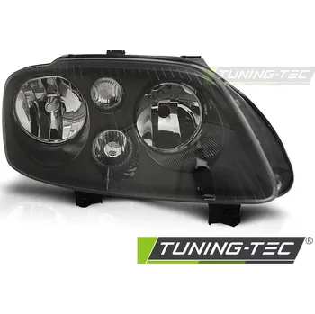Přední světlomet TUNING-TEC Přední světlo VW Touran 02.03-10.06 / Caddy TYC - černé PRAVÉ