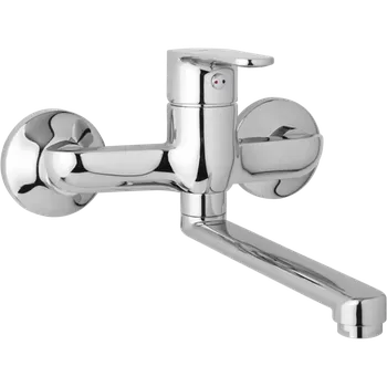 Vodovodní baterie JB Sanitary nástěnná dřezová a umyvadlová baterie TIRA D10 35 00 rozteč 150 mm, ramínko 200 mm
