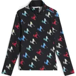 Dámská mikina Spyder VIVID 1/2 ZIP - černá L