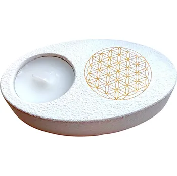 Svícen Svícen na čajovou svíčku Květ života