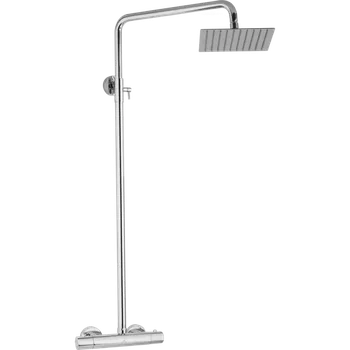 Sprchový set JB Sanitary Sprchová sestava s termostatickou baterií s horním vývodem, 20x20cm