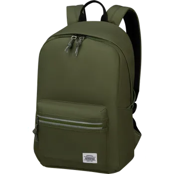 Městský batoh American Tourister Brightup Batoh Zelený Olive Green 19,5L