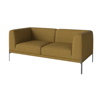 Pohovka Caisa, Čalounění Bergo raw amber, Podnož Šedá