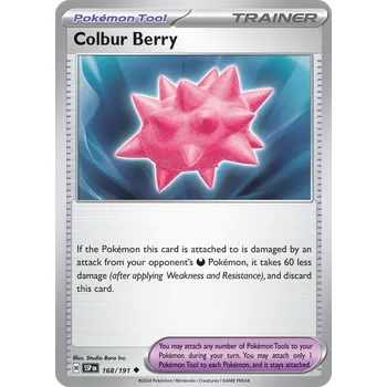 Sběratelská karetní hra Colbur Berry 168/191 - Surging Sparks Typ karty: Non-Holo