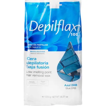 DEPILFLAX BEZ PROUŽKŮ TVRDÝ VOSK NA DEPILACI 1KG AZULEN