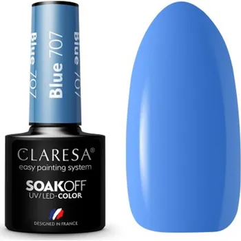 Lak na nehty CLARESA Hybridní lak BLUE 707 -5g