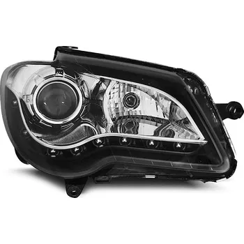 Přední světlomet TUNING-TEC Přední světla VW Touran 06-10 - černé