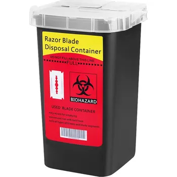 Odpadkový koš Kontejner na odpad - žiletky