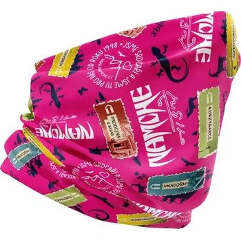 Nákrčník Namche Šátek Namche Outdoor multifunkční růžový