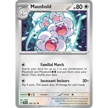 Karetní hra Maushold 158/191 - Surging Sparks Typ karty: Non-Holo