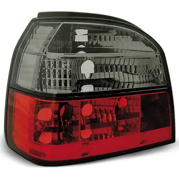 Zadní světlomet TUNING-TEC Zadní světla VW Golf III 92-98 - kouřové/červené