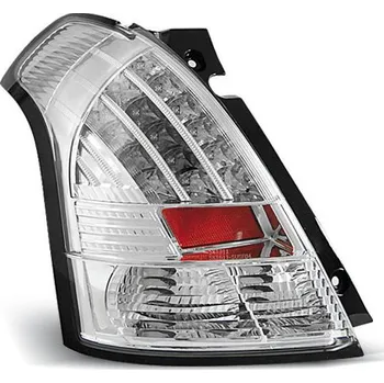 Zadní světlomet TUNING-TEC Zadní světla Suzuki Swift 05-10 - krystal/chrom LED