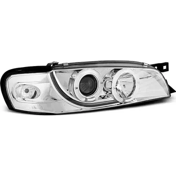 Přední světlomet TUNING-TEC Přední světla Subaru Impreza 93-00 Angel Eyes - chrom