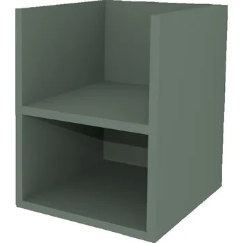 Koupelnový nábytek Aira, koupelnová skříňka 40 cm, spodní, Multidecor, Zelená Verde