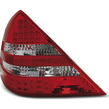 Zadní světlomet TUNING-TEC Zadní světla Mercedes Benz SLK R170 96-04 - červené/krystal LED