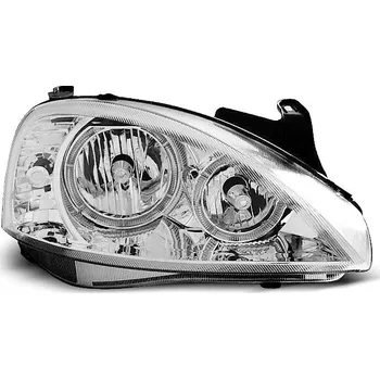 Přední světlomet TUNING-TEC Přední světla Opel Corsa C 01-06 - chrom