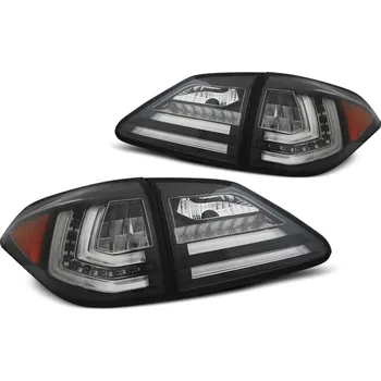 Zadní světlomet TUNING-TEC Zadní světla Lexus RX III 350 09-12 černá LED SEQ