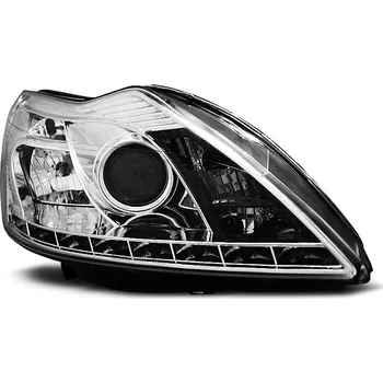 Přední světlomet TUNING-TEC Přední světla Ford Focus II 02.08-10 DAYLIGHT chrom