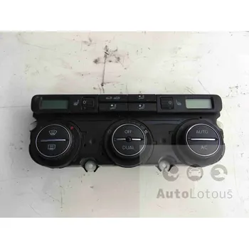 Řídící jednotka klimatizace Ovládání ventilace, panel automatické klimatizace, climatronic, vyhřívání sedadel, Volkswagen Passat B6 3C0907044DA