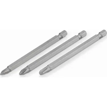Bit PowerPlus KRT061275 - 3 ks Bitů PH1/2/3 89 mm