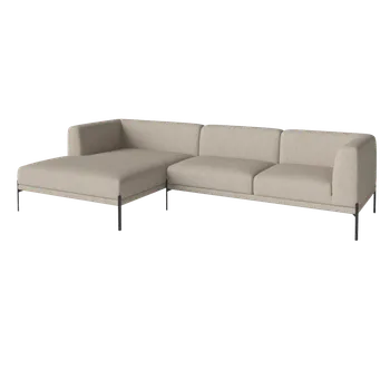 Pohovka Caisa, Čalounění Baize sand, Podnož Nerezová ocel