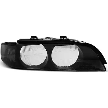 Přední světlomet TUNING-TEC Přední světla BMW E39 95-00 - kryty světel, náhradní sklo H7 - černé/kouřové