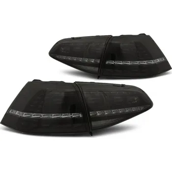 Zadní světlomet TUNING-TEC Zadní světla VW Golf VII 13- HTB - kouřové LED SEQ