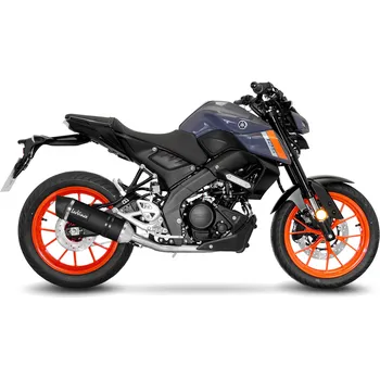 Výfuk pro motocykl LV One Evo Black Full system YAMAHA MT-125, XSR 125, YZF-R 125 (21-24)