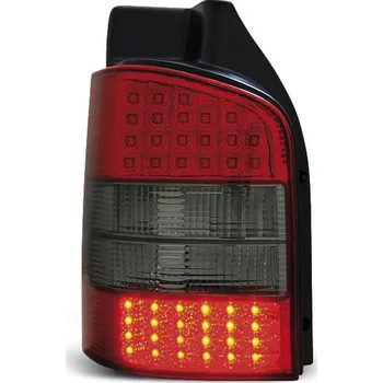 Zadní světlomet TUNING-TEC Zadní světla VW T5 03-09 zad.výklopné dveře - kouřové/červené LED 1