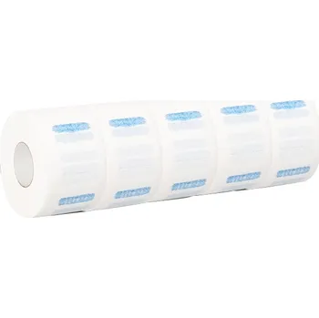 Kosmetika Kadeřnický papírový obojek 5 ks bílý