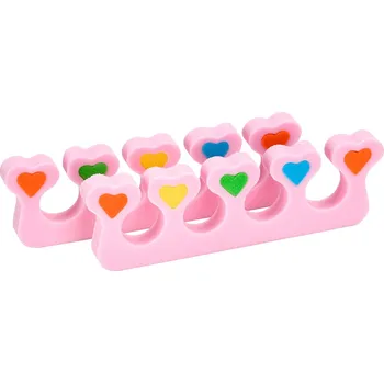 Pěnové separátory na pedikúru 2 ks srdíček