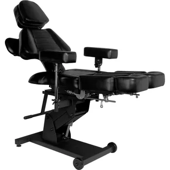 Pedikérské křeslo Elektrické tetovací křeslo Pro Ink 606 black