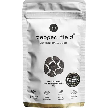 Koření Pepperfield Pepper flakes - vločky mrazem sušeného fermentovaného Kampotského pepře 20 g LYO-FLAKES-20