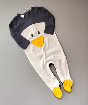 Dámský overall Overal s tučňákem Lupilu vel. 62 (Šedý overal s tučňákem)