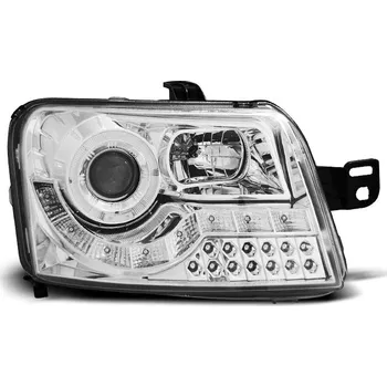 Přední světlomet TUNING-TEC Přední světla Fiat Panda 03-12 - chrom 1