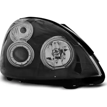 Přední světlomet TUNING-TEC Přední světla Renault Clio II 01-05 Angel Eyes CCFL - černé
