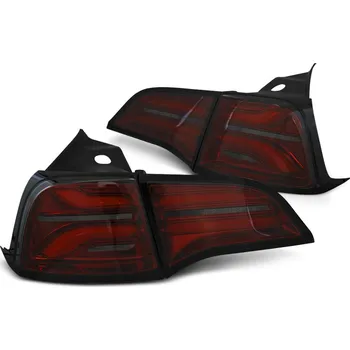 Zadní světlomet TUNING-TEC Zadní světla Tesla Model 3 17- / Model Y červená/kouřová LED BAR