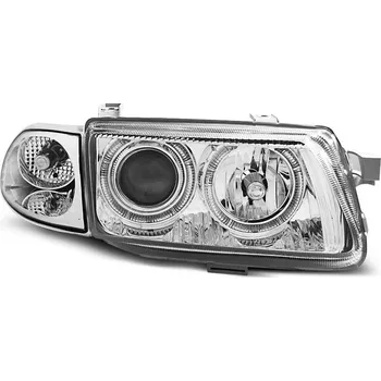 Přední světlomet TUNING-TEC Přední světla Opel Astra F 95-97 Angel Eyes - chrom 1