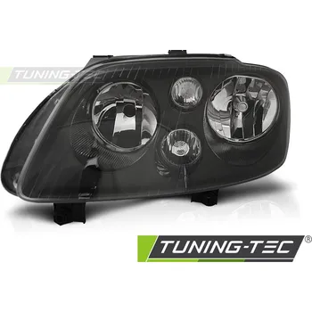 Přední světlomet TUNING-TEC Přední světlo VW Touran 02.03-10.06 / Caddy TYC - černé LEVÉ