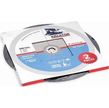 Řezný kotouč PowerPlus KRT070180 - Řezný kotouč ocel 355 x 25,4 x 3,2mm - 2ks